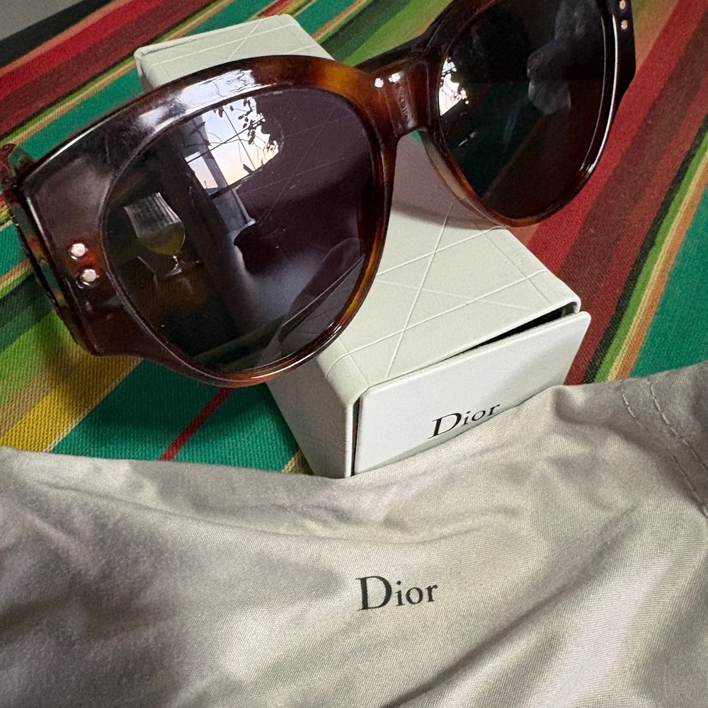 Dior Tortoise Shell Sunglasses